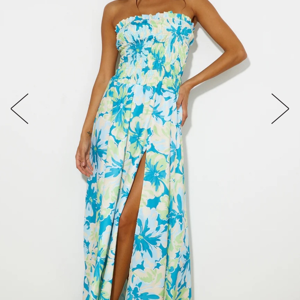 Floral maxi dress